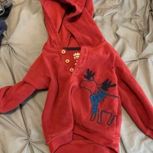 red moose jacket with buttons soft